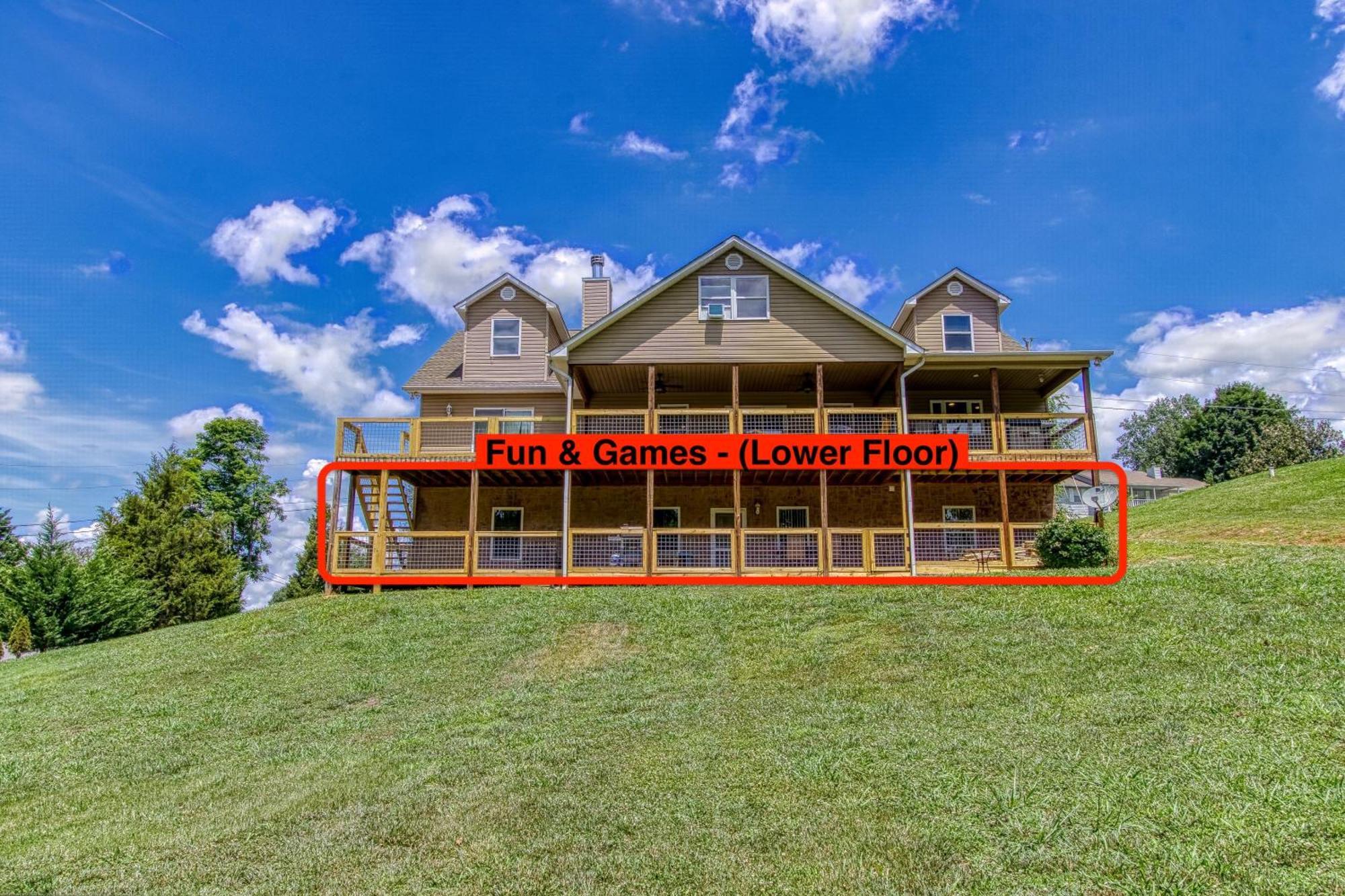 Fun & Games By Honeybearcabins 2Br/1Ba Sleeps 7 Sevierville Exterior foto